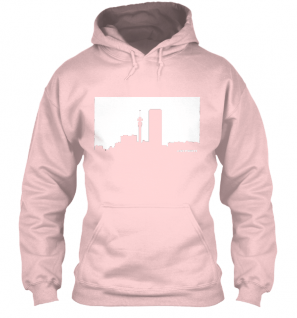 Jozi Streets Pink-White Hoodie