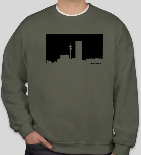 Jozi Streets Military Green Sweater